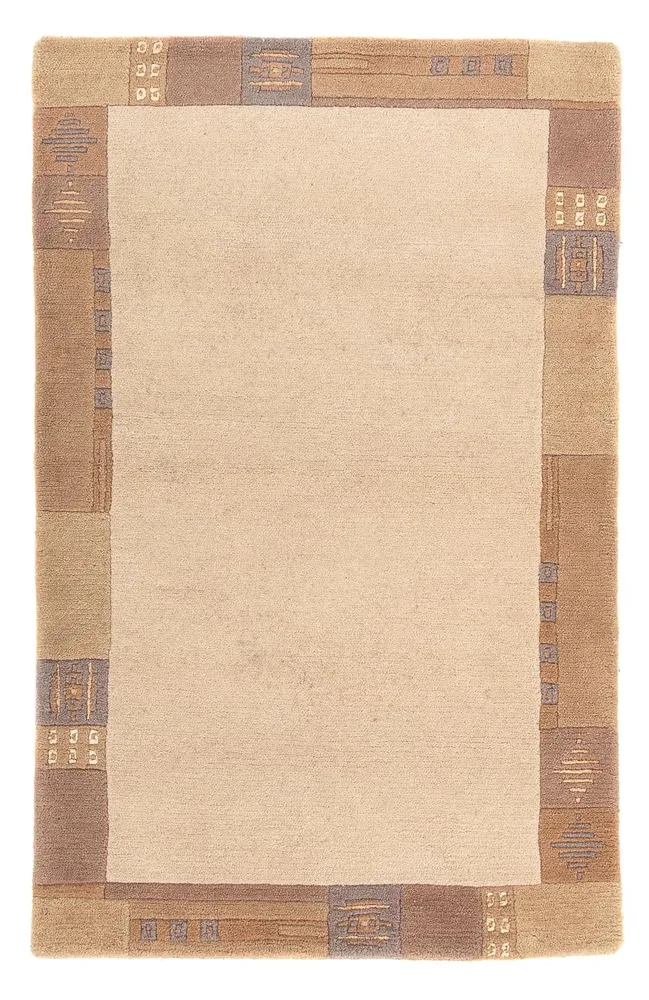 Nepal teppe - 160 x 90 cm - beige