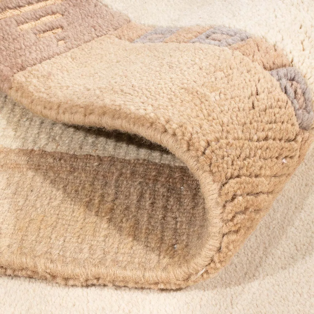 Nepal teppe - 160 x 90 cm - beige