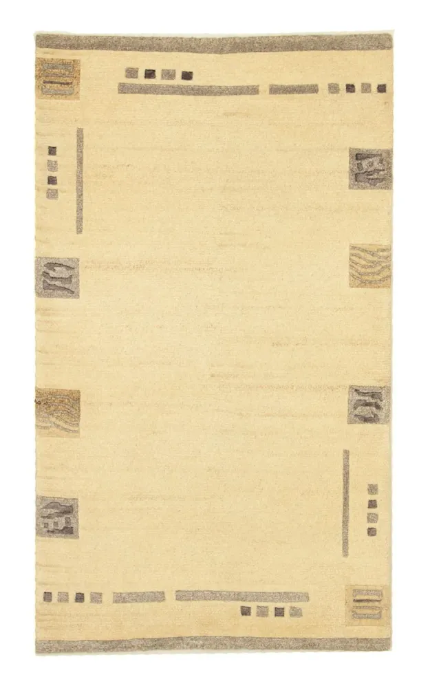 Nepal teppe - 160 x 90 cm - beige