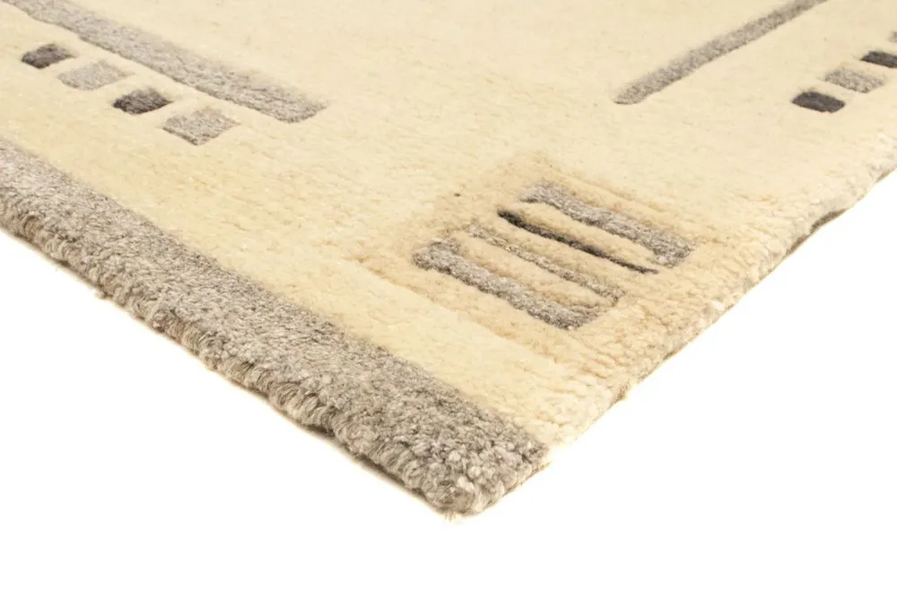 Nepal teppe - 160 x 90 cm - beige