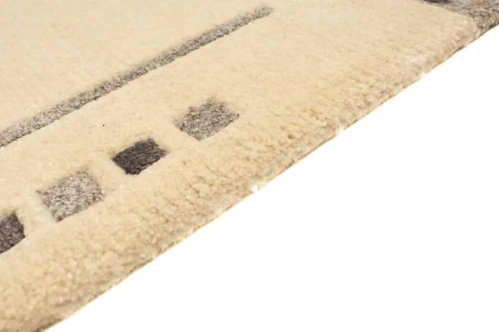 Nepal teppe - 160 x 90 cm - beige