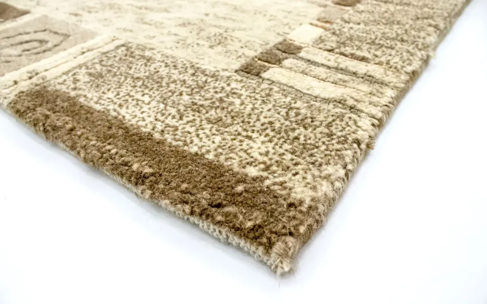 Nepal teppe - 161 x 90 cm - flerfarget