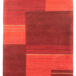 Nepal teppe - 163 x 91 cm - rød