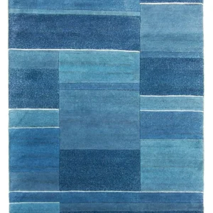 Nepal teppe - 175 x 119 cm - blå