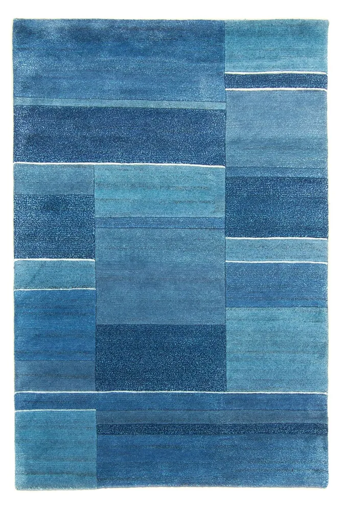 Nepal teppe - 175 x 119 cm - blå