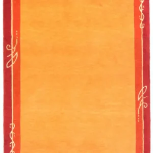 Nepal teppe - 175 x 120 cm - oransje