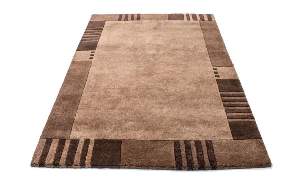 Nepal teppe - 177 x 120 cm - brun