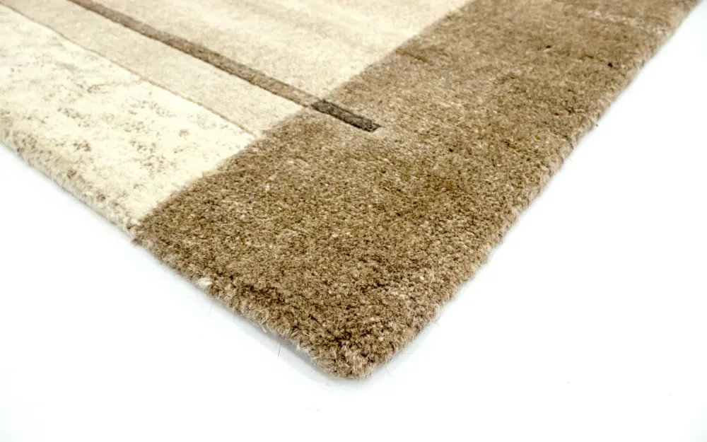 Nepal teppe - 178 x 124 cm - beige