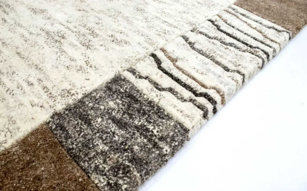 Nepal teppe - 179 x 118 cm - beige