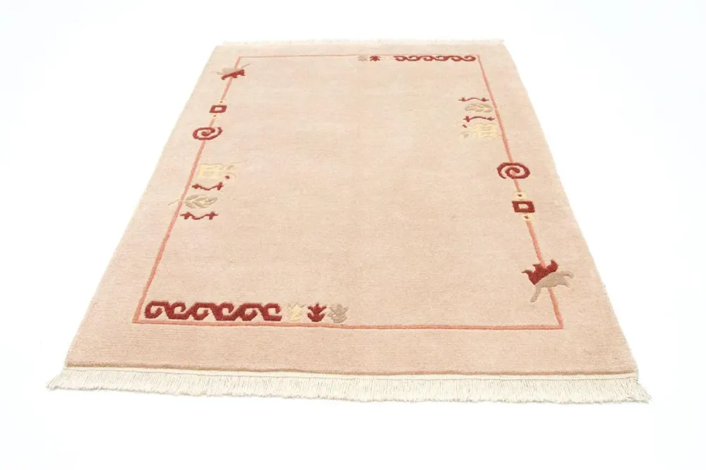 Nepal teppe - 180 x 120 cm - flerfarget