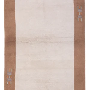 Nepal teppe - 180 x 120 cm - krem