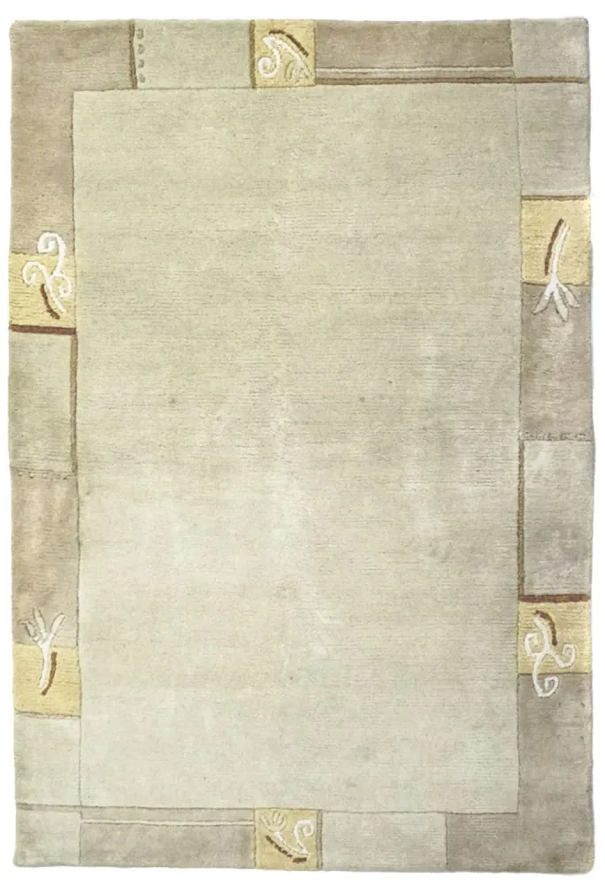 Nepal teppe - 180 x 124 cm - beige