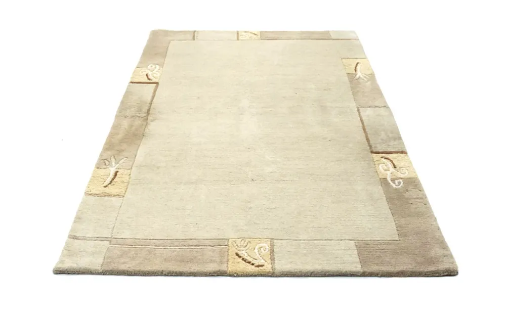 Nepal teppe - 180 x 124 cm - beige