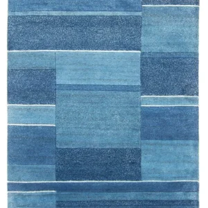 Nepal teppe - 181 x 121 cm - blå