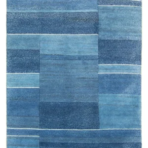 Nepal teppe - 181 x 121 cm - blå