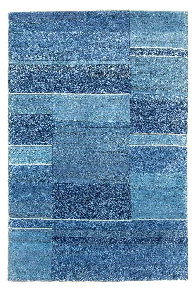 Nepal teppe - 181 x 121 cm - blå