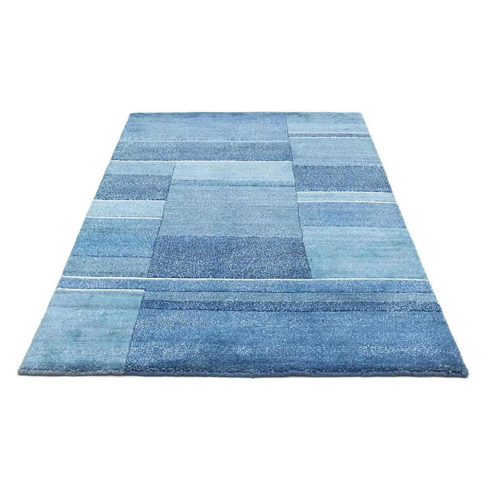 Nepal teppe - 181 x 121 cm - blå