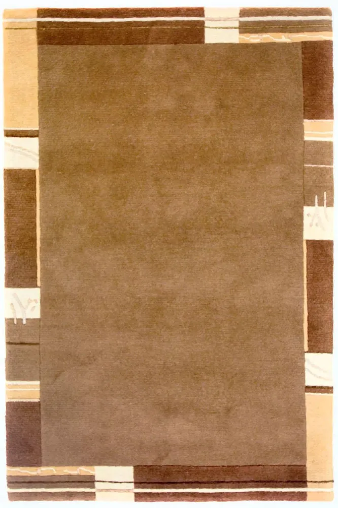 Nepal teppe - 181 x 122 cm - brun