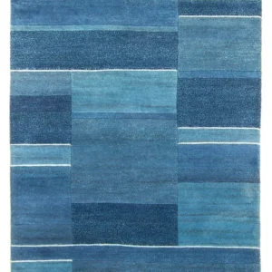 Nepal teppe - 181 x 123 cm - blå