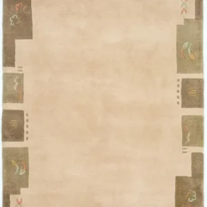 Nepal teppe - 182 x 124 cm - flerfarget