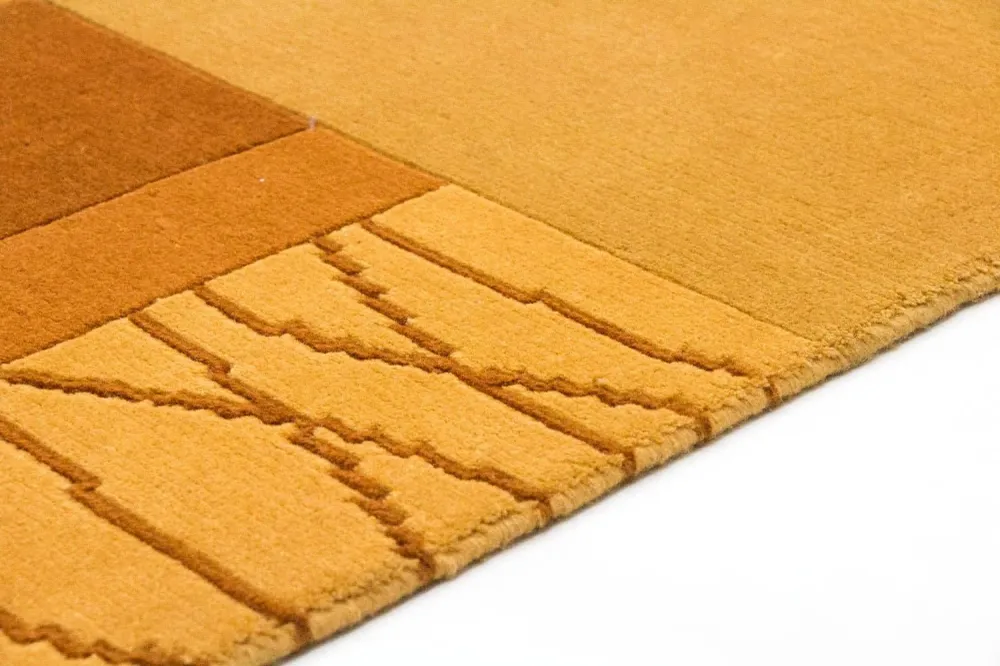 Nepal teppe - 182 x 130 cm - flerfarget