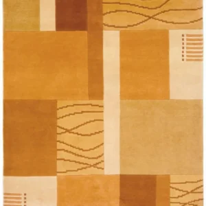 Nepal teppe - 182 x 130 cm - flerfarget
