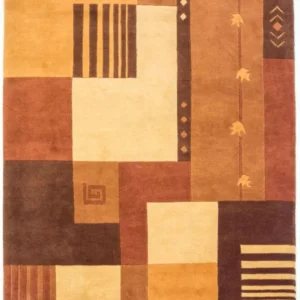 Nepal teppe - 184 x 120 cm - flerfarget