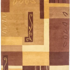 Nepal teppe - 184 x 121 cm - flerfarget
