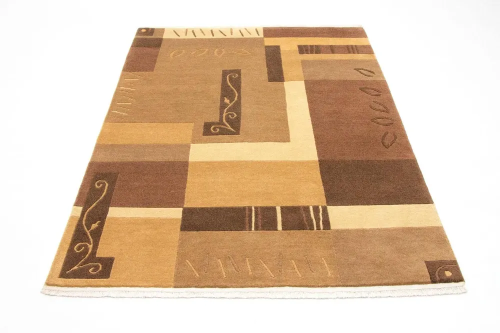 Nepal teppe - 184 x 121 cm - flerfarget