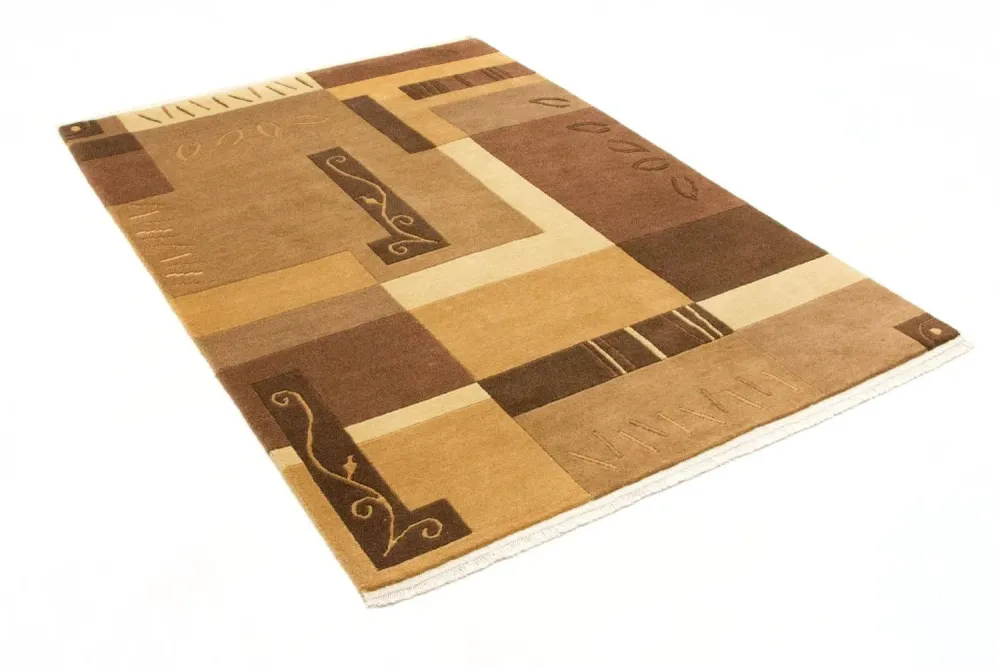 Nepal teppe - 184 x 121 cm - flerfarget