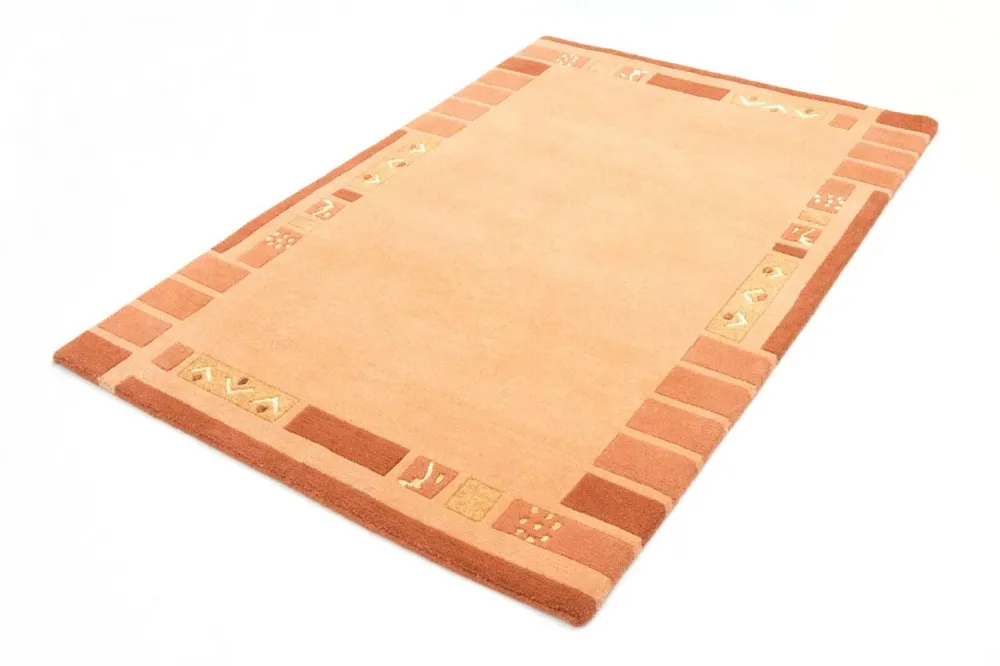 Nepal teppe - 186 x 123 cm - oransje