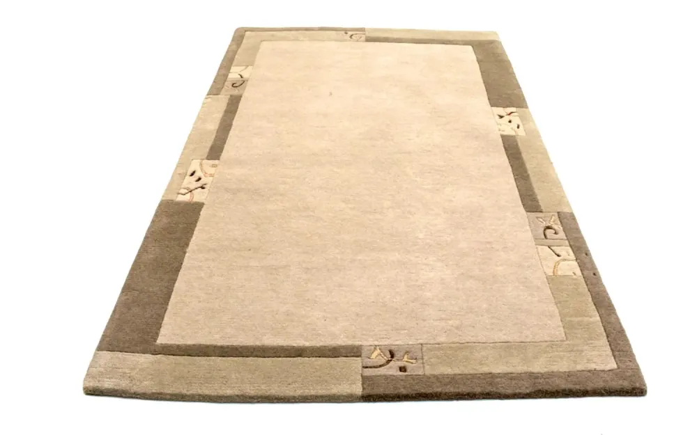 Nepal teppe - 191 x 121 cm - beige