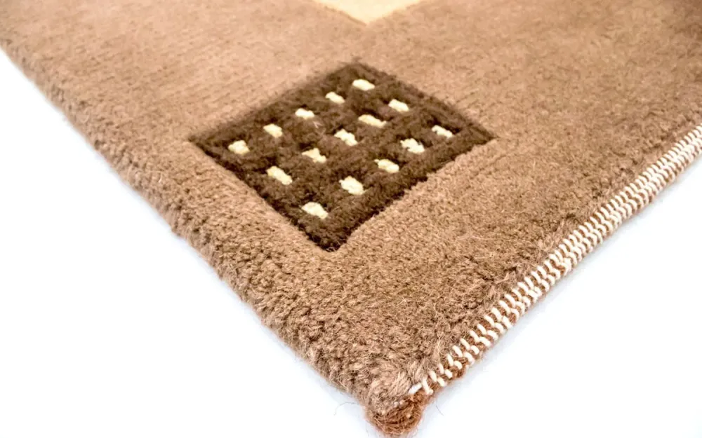Nepal teppe - 191 x 148 cm - brun