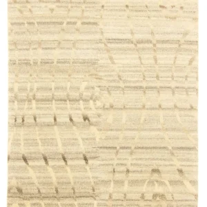 Nepal teppe - 195 x 141 cm - natur