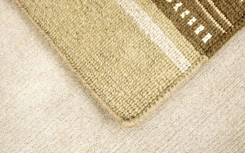 Nepal teppe - 195 x 144 cm - beige