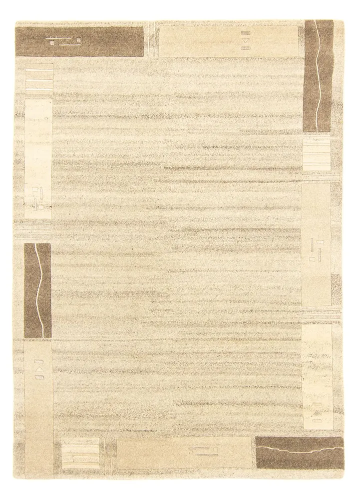 Nepal teppe - 196 x 144 cm - natur