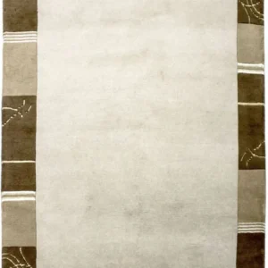 Nepal teppe - 197 x 143 cm - beige