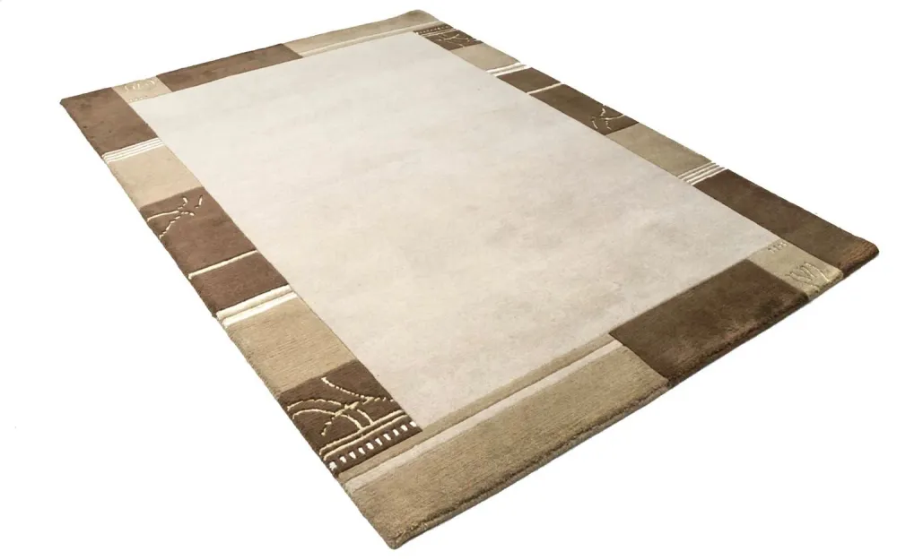 Nepal teppe - 197 x 143 cm - beige