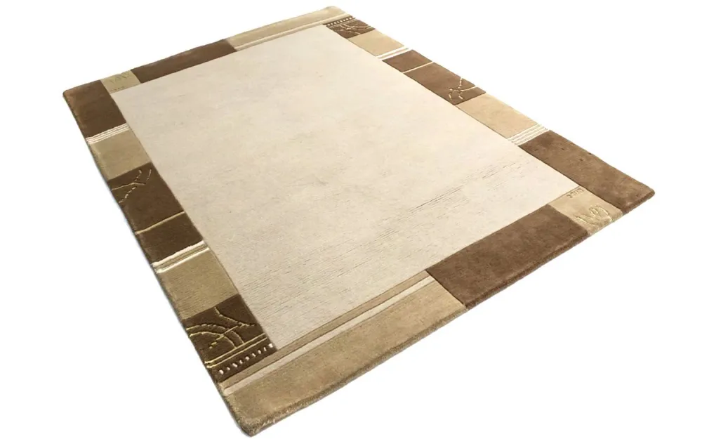 Nepal teppe - 197 x 143 cm - beige
