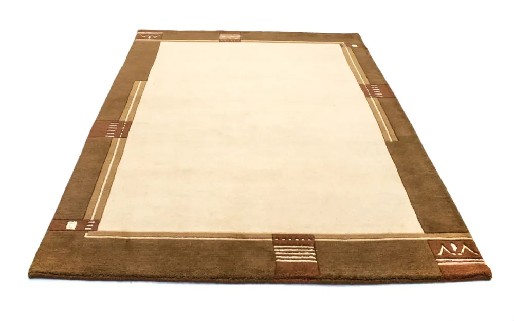 Nepal teppe - 197 x 144 cm - beige