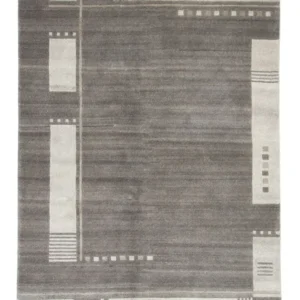 Nepal teppe - 200 x 140 cm - grå