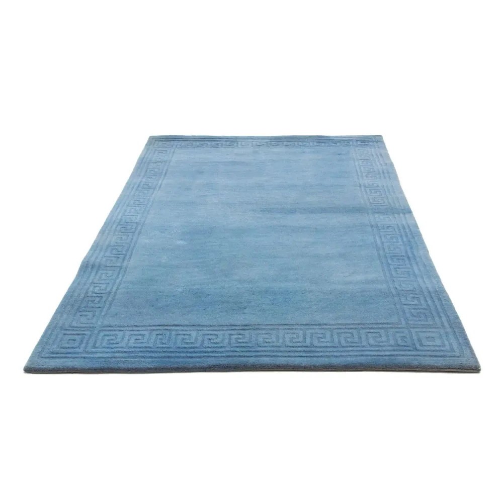 Nepal teppe - 200 x 141 cm - blå