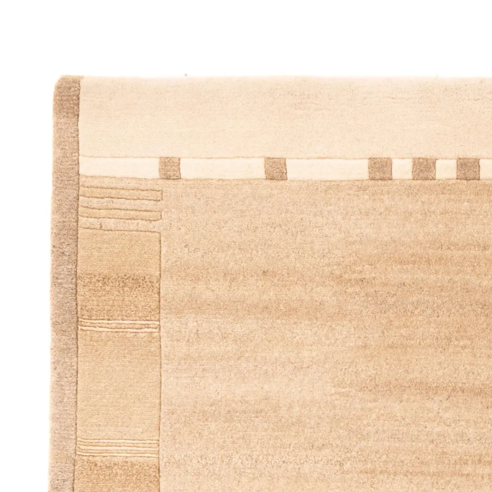 Nepal teppe - 200 x 142 cm - beige