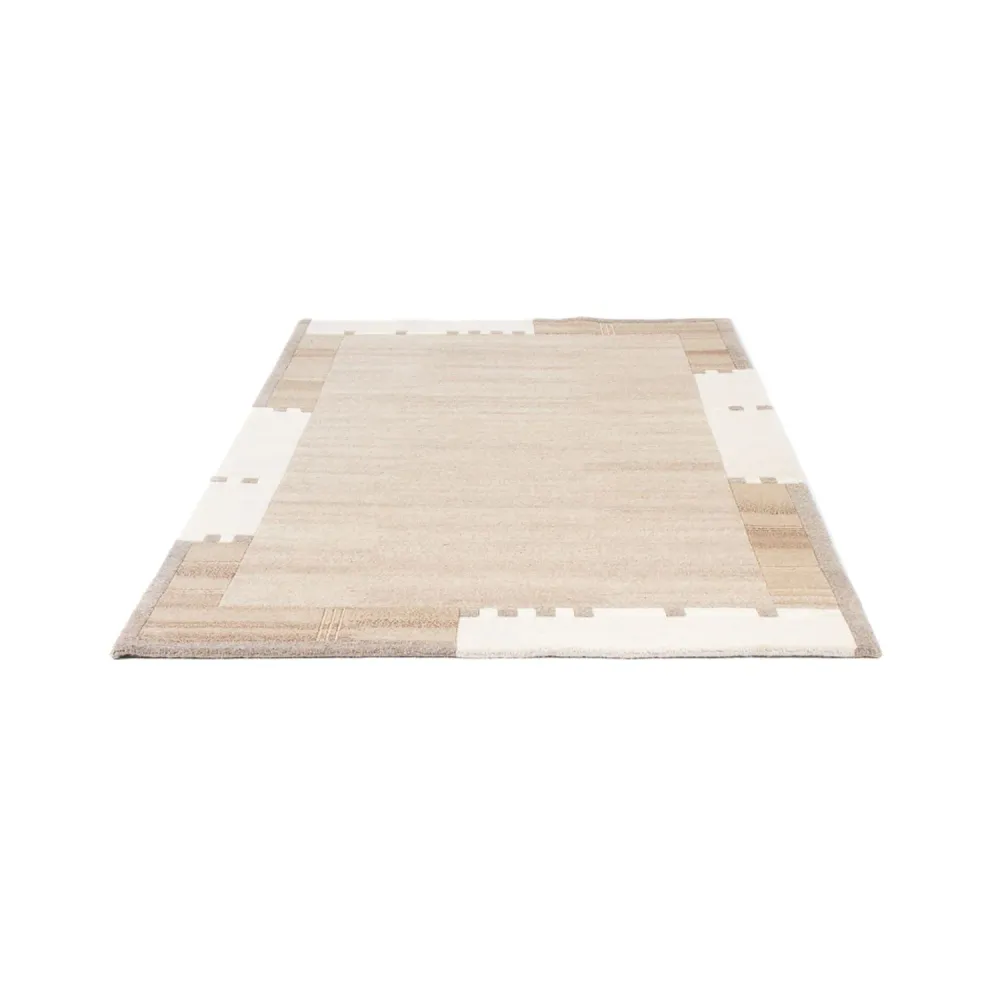 Nepal teppe - 200 x 142 cm - beige