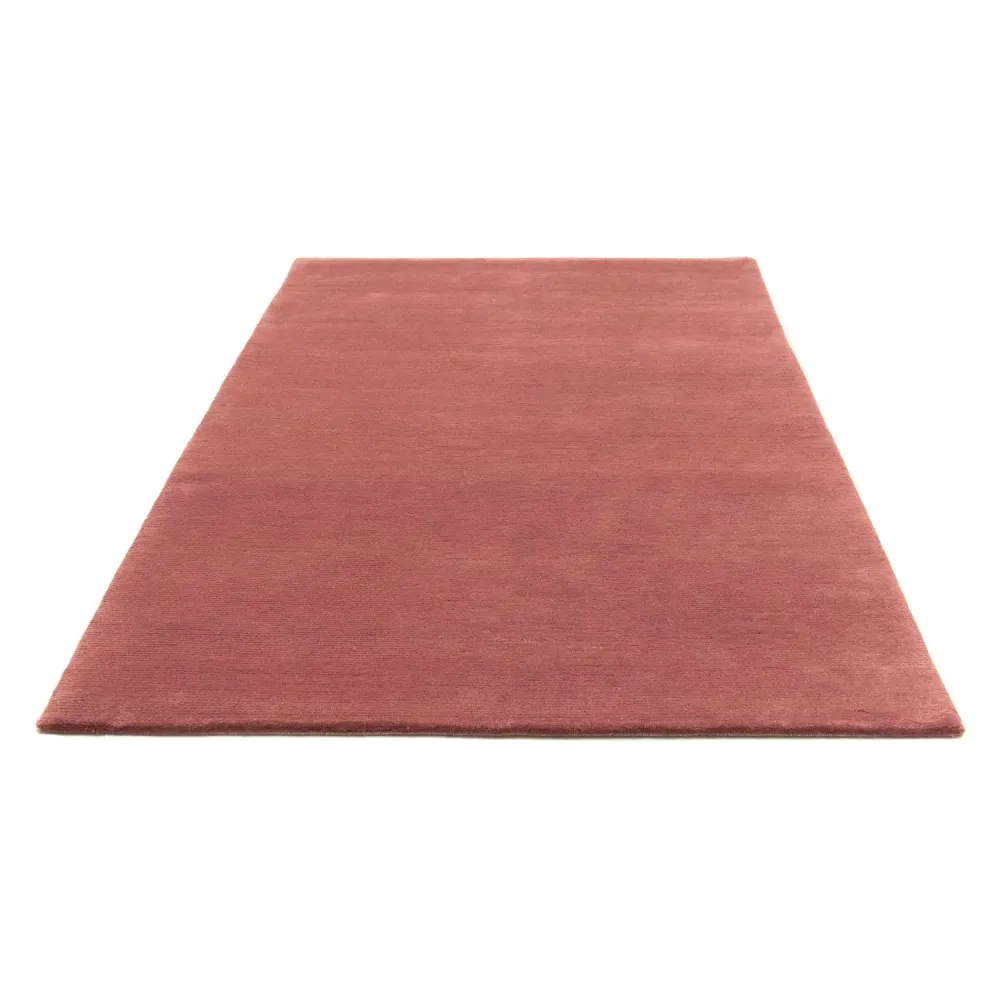 Nepal teppe - 200 x 143 cm - lilla