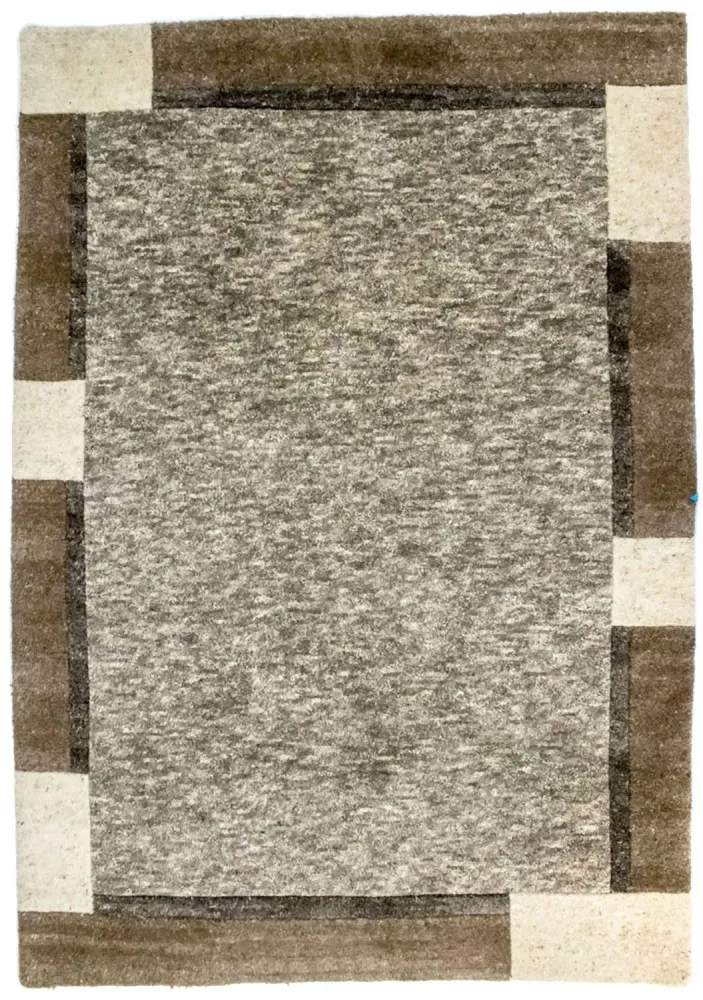Nepal teppe - 200 x 146 cm - flerfarget