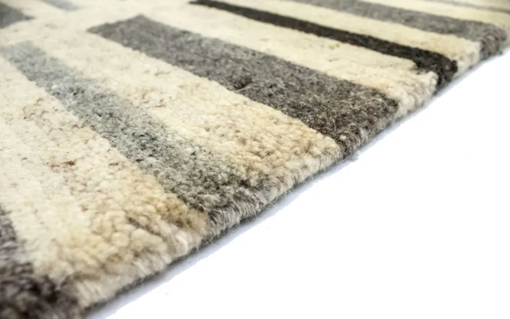 Nepal teppe - 205 x 142 cm - flerfarget
