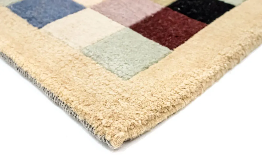 Nepal teppe - 224 x 161 cm - farget