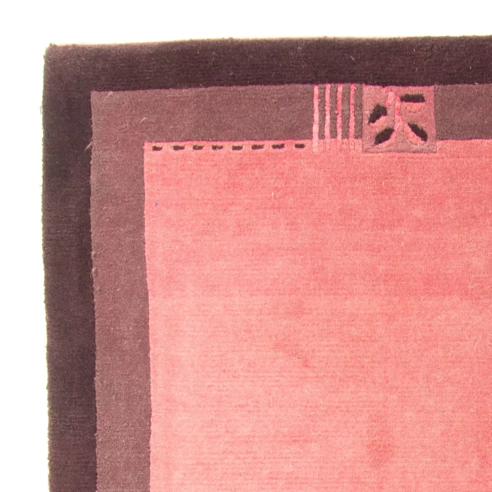 Nepal teppe - 225 x 160 cm - rosa