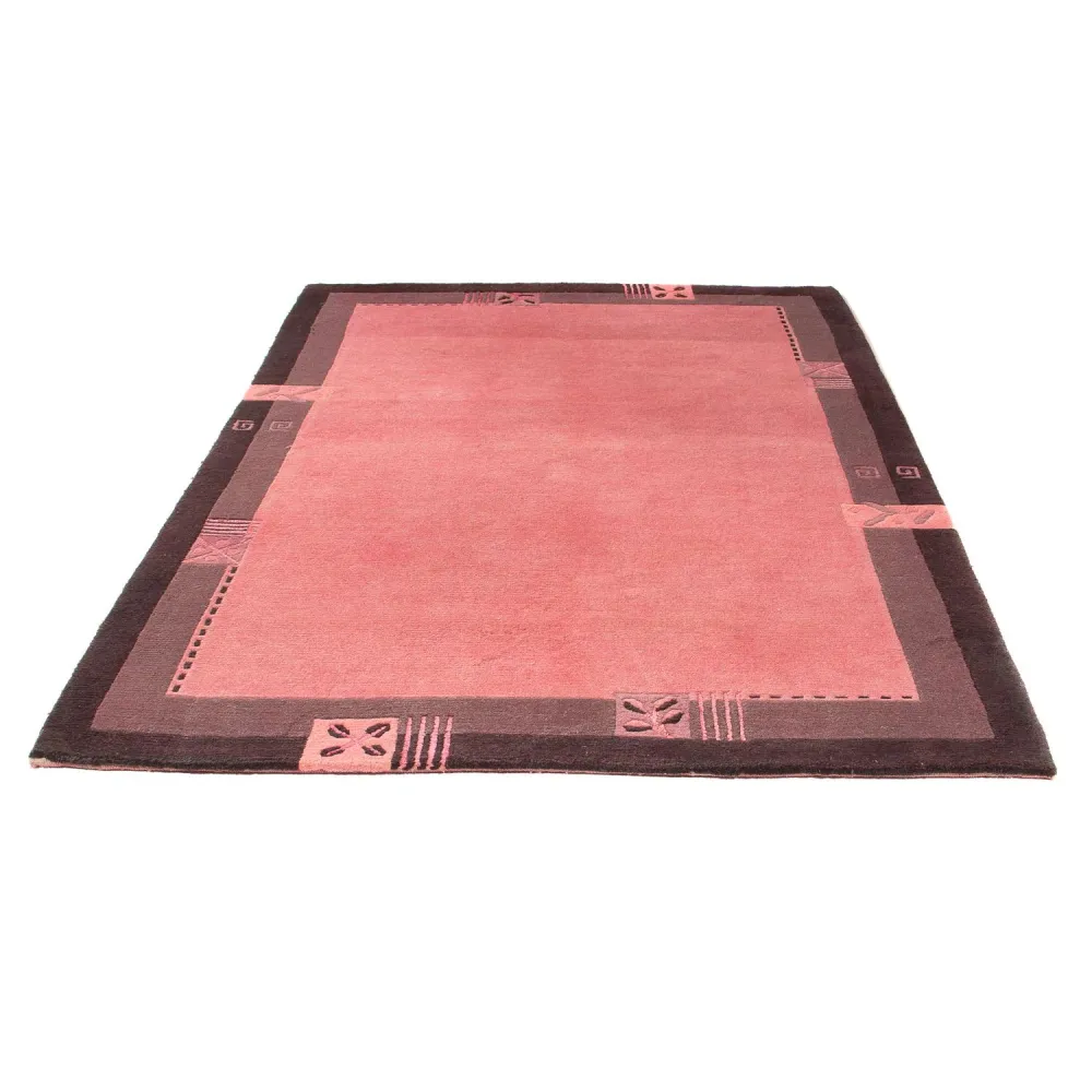 Nepal teppe - 225 x 160 cm - rosa